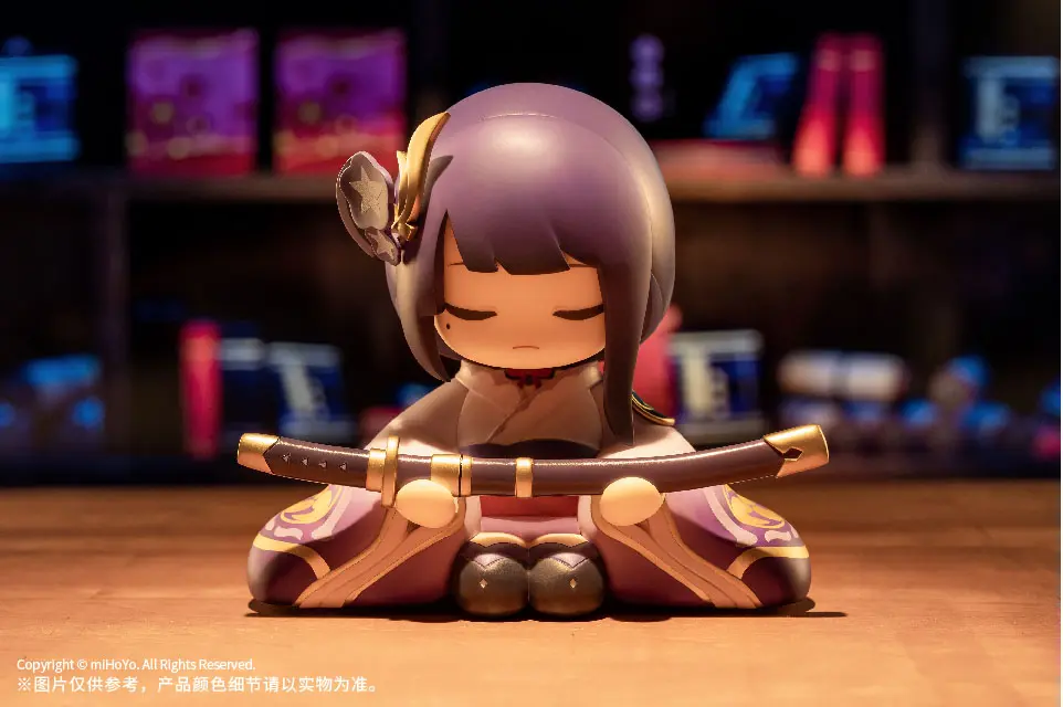 Genshin Impact PVC Statue Mitake Narukami Nushi no Mikoto Oogosho-sama Zou 10 cm product photo