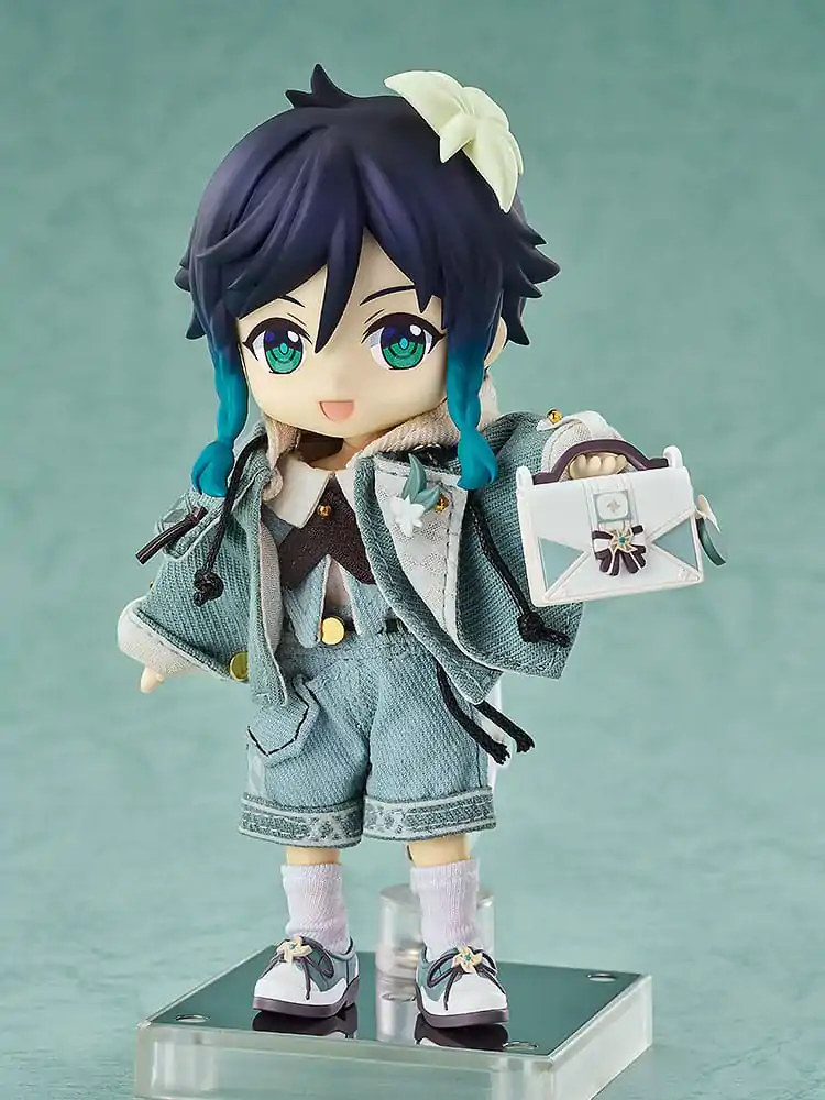 Genshin Impact Nendoroid Doll Action Figure Venti: Blue Ballad Ver. 14 cm product photo