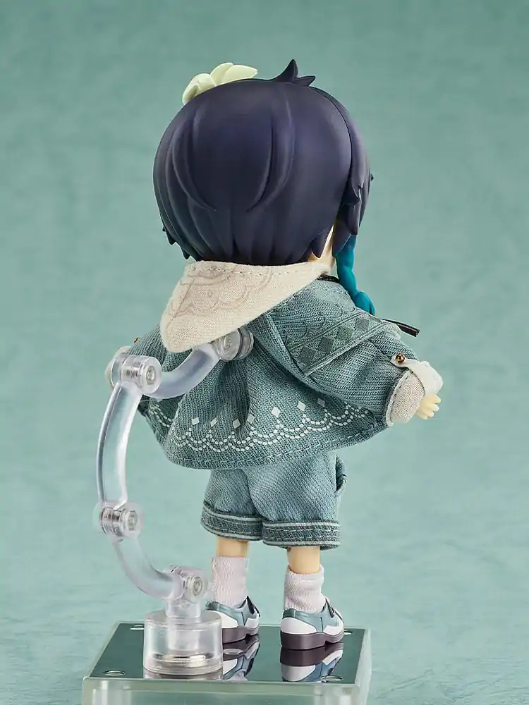 Genshin Impact Nendoroid Doll Action Figure Venti: Blue Ballad Ver. 14 cm product photo