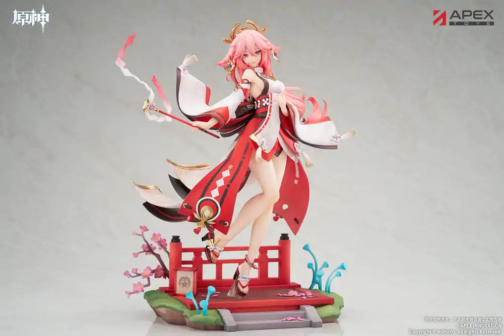 Genshin Impact PVC Statue 1/7 Yae Miko Astute Amusement Ver. 28 cm product photo