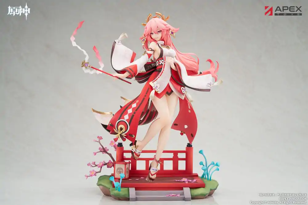 Genshin Impact PVC Statue 1/7 Yae Miko Astute Amusement Ver. 28 cm product photo