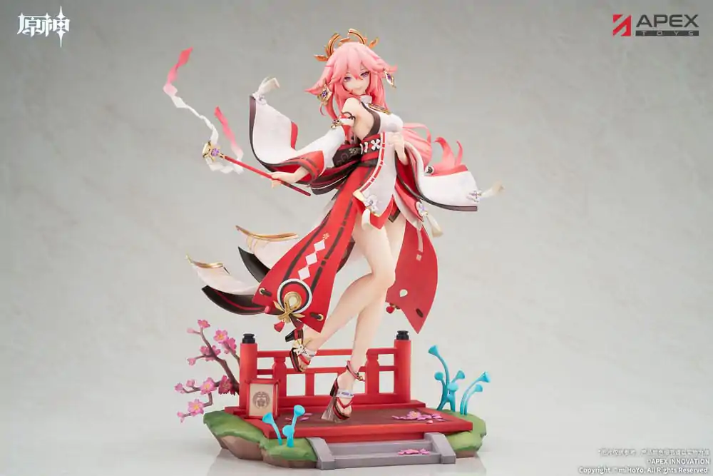 Genshin Impact PVC Statue 1/7 Yae Miko Astute Amusement Ver. 28 cm product photo