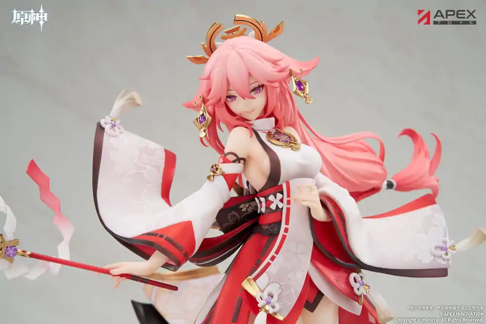 Genshin Impact PVC Statue 1/7 Yae Miko Astute Amusement Ver. 28 cm product photo