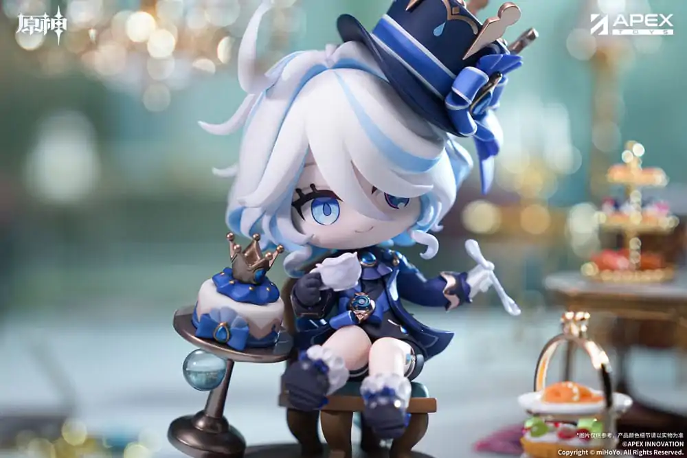 Genshin Impact PVC Statue Furina Amai Gogo no Sanbika Chibi Chara Ver. 13 cm product photo