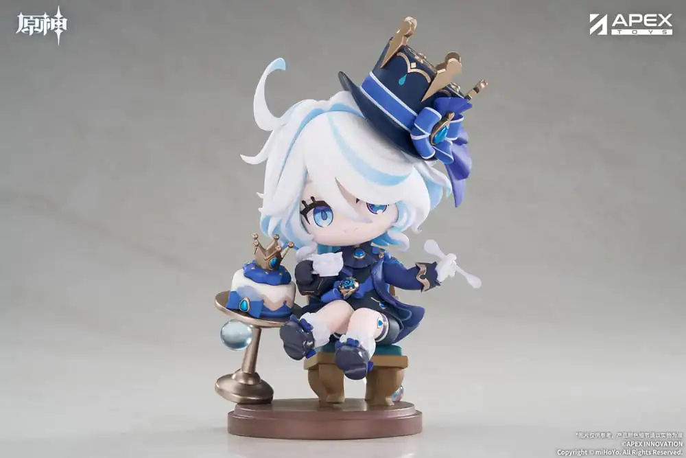 Genshin Impact PVC Statue Furina Amai Gogo no Sanbika Chibi Chara Ver. 13 cm product photo