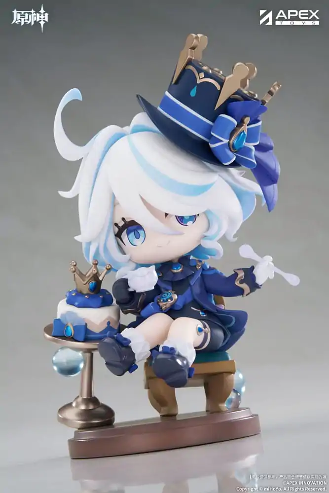 Genshin Impact PVC Statue Furina Amai Gogo no Sanbika Chibi Chara Ver. 13 cm product photo