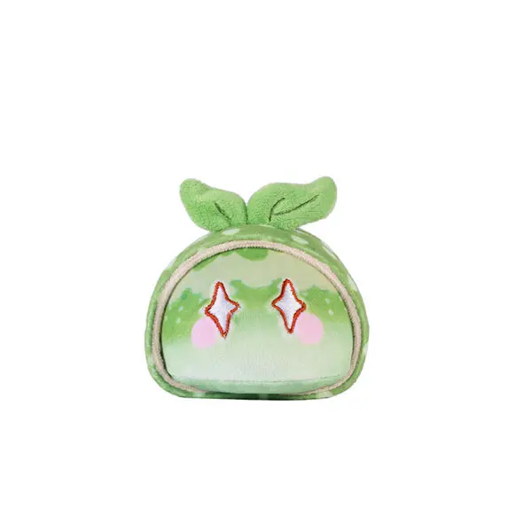 Genshin Impact Slime Sweets Party Series Plush Figure Dendro Slime Matcha Cake Style 7cm product photo