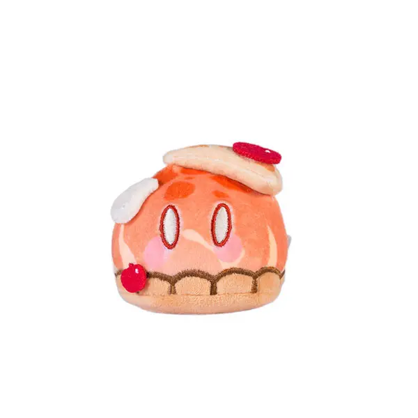 Genshin Impact Slime Sweets Party Series Plush Figure Pyro Slime Apple Pie Style 7cm product photo