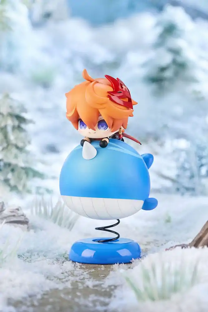 Genshin Impact PVC Statue Tartalinga/Child Chibi Chara Yurayura Stand Ver. 11 cm product photo