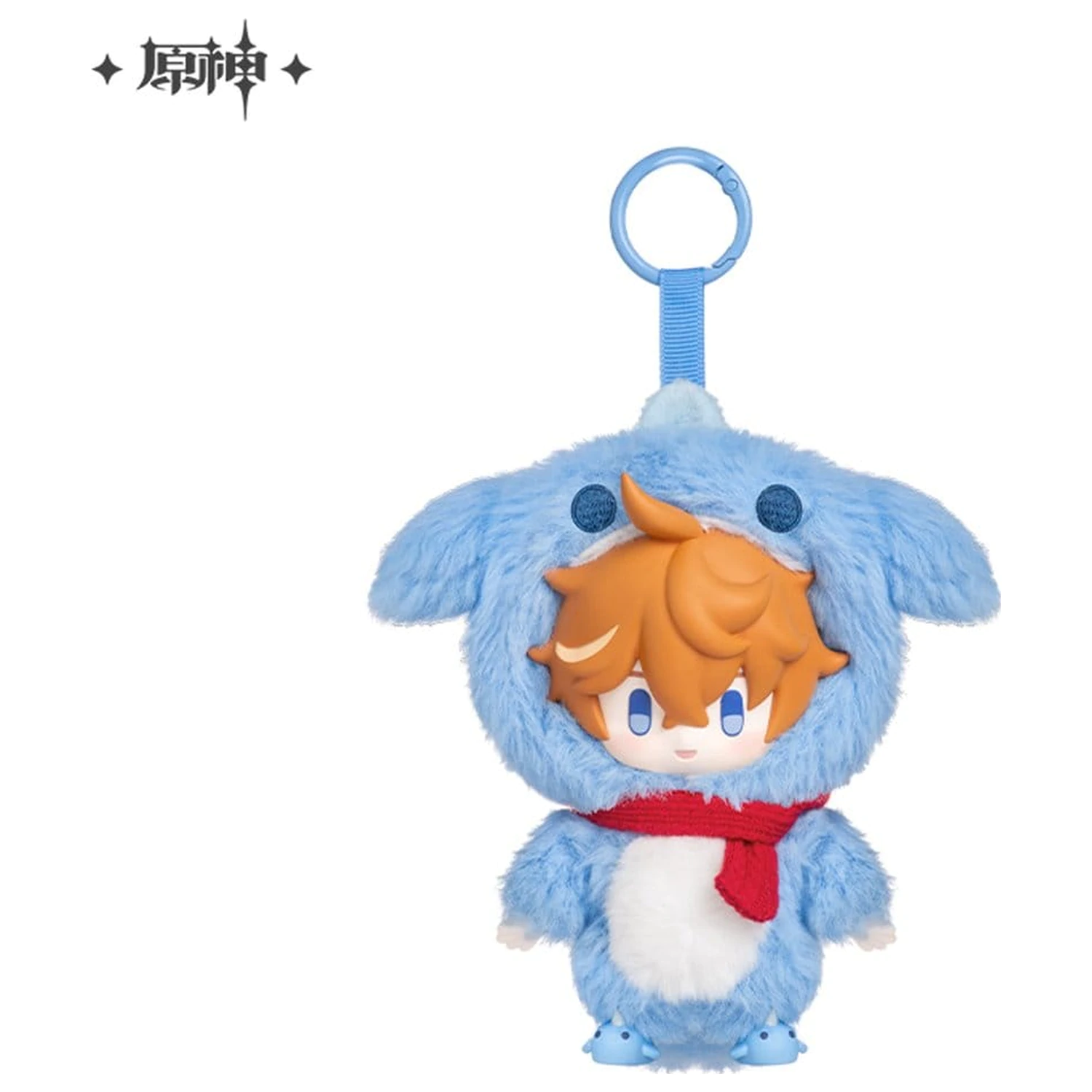 Genshin Impact Winter Nesting Series Vinyl Plush Keychain Tartaglia 15 cm product photo