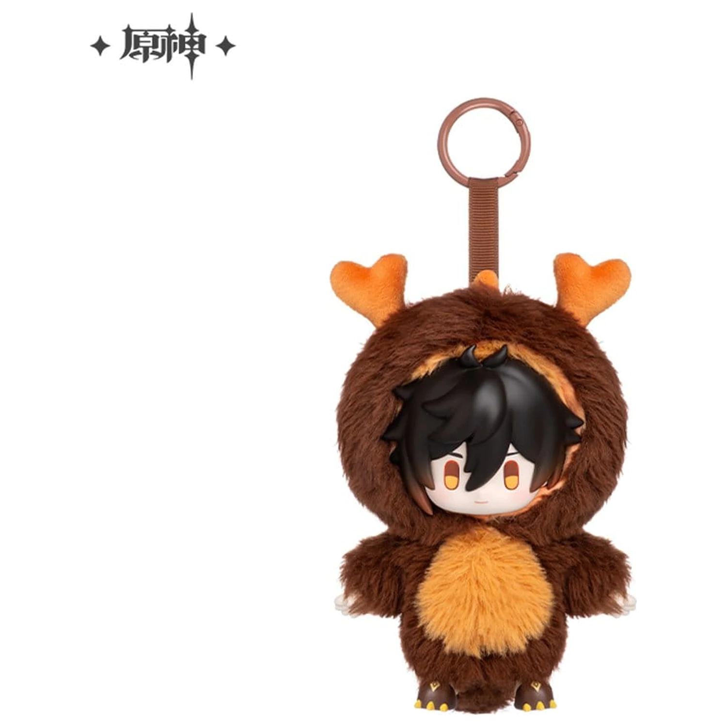 Genshin Impact Winter Nesting Series Vinyl Plush Keychain Zhongli 15 cm product photo