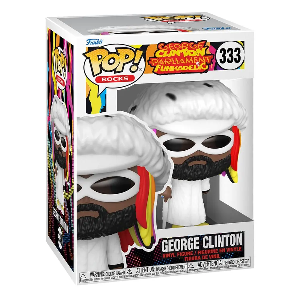 George Clinton POP! Rocks Vinyl Figure 9 cm termékfotó