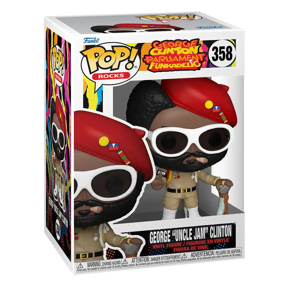 George Clinton POP! Rocks Vinyl Figure Parliament Funkadelic 9 cm termékfotó