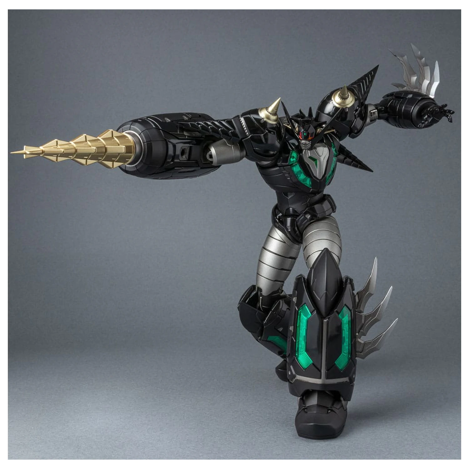 Getter Robo Armageddon Diecast Action Figure Riobot Shin Getter Dragon Black Ver. 21 cm product photo