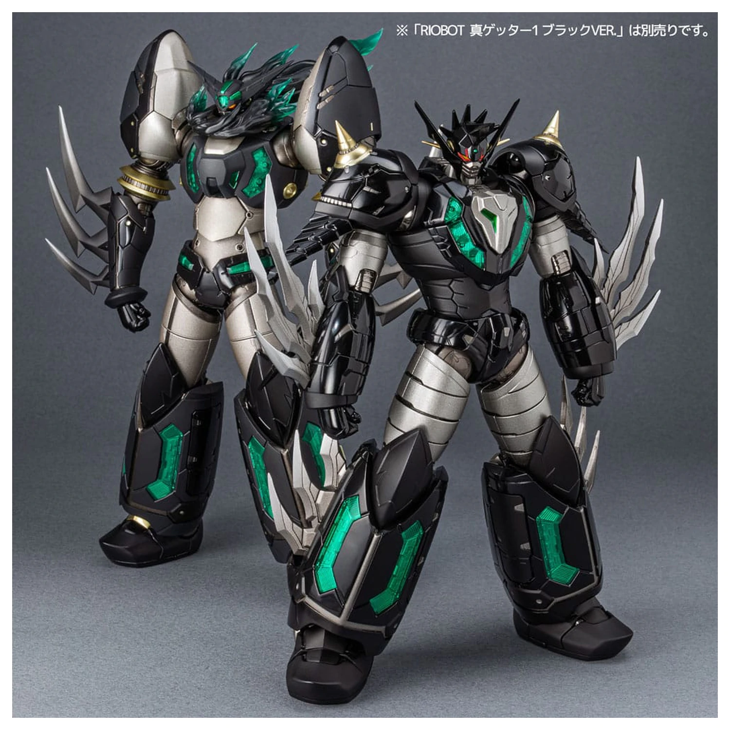 Getter Robo Armageddon Diecast Action Figure Riobot Shin Getter Dragon Black Ver. 21 cm product photo