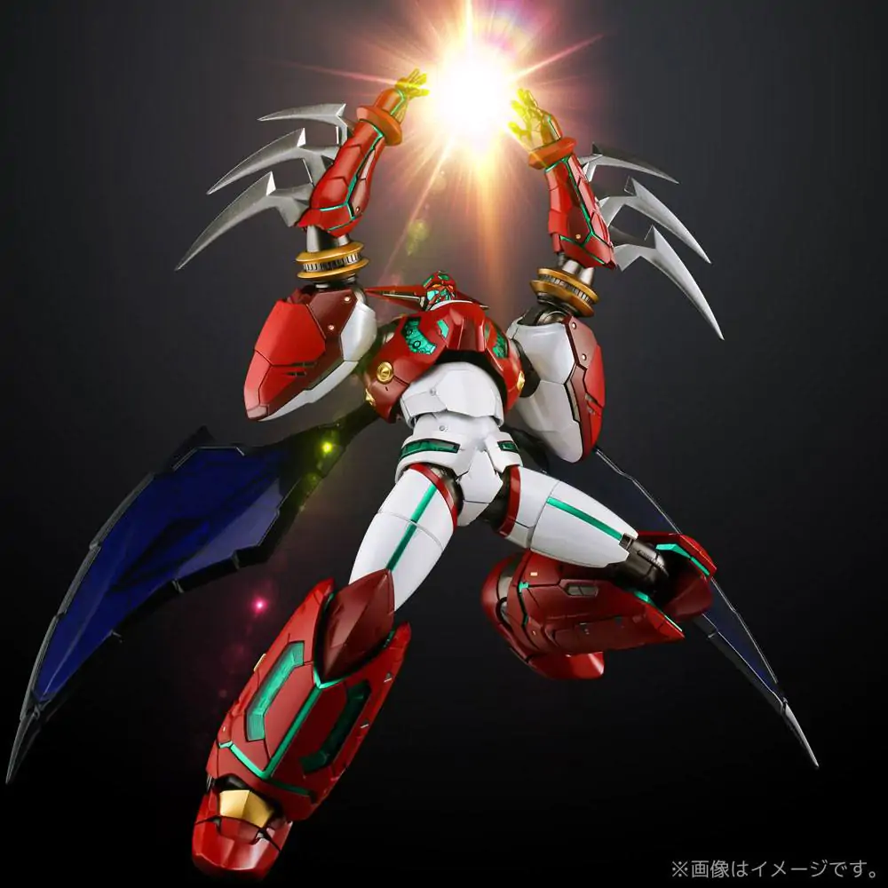 Getter Robo Armageddon Diecast Action Figure Riobot Shin Getter 1 Renewel Full Color Ver. 22 cm product photo