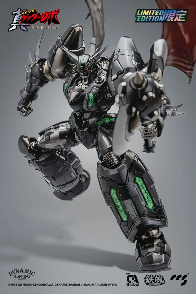 Getter Robo Armageddon Action Figure Shin Getter-1 Black Alloy 25 cm product photo