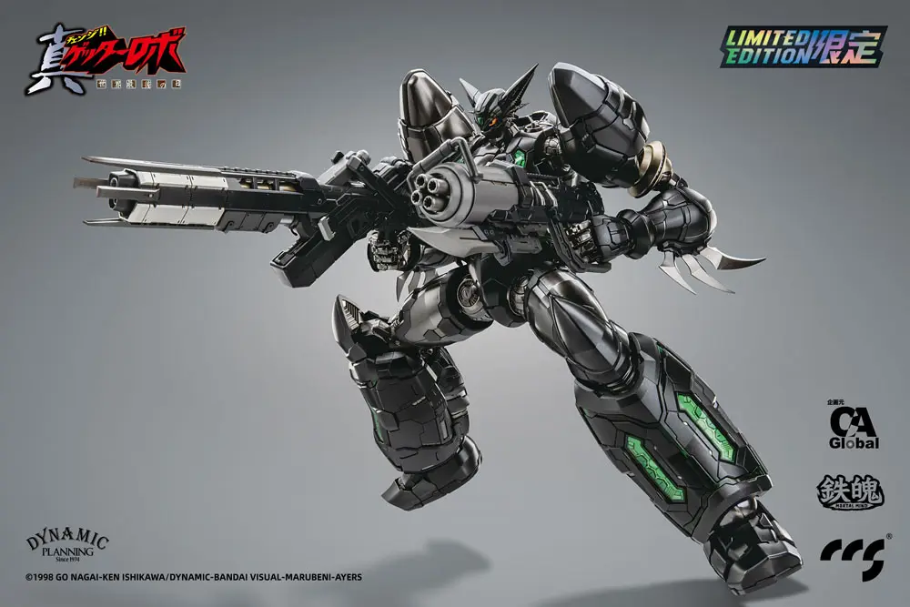 Getter Robo Armageddon Action Figure Shin Getter-1 Black Alloy 25 cm product photo