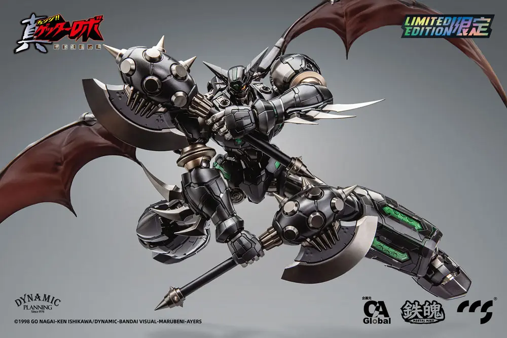 Getter Robo Armageddon Action Figure Shin Getter-1 Black Alloy 25 cm product photo