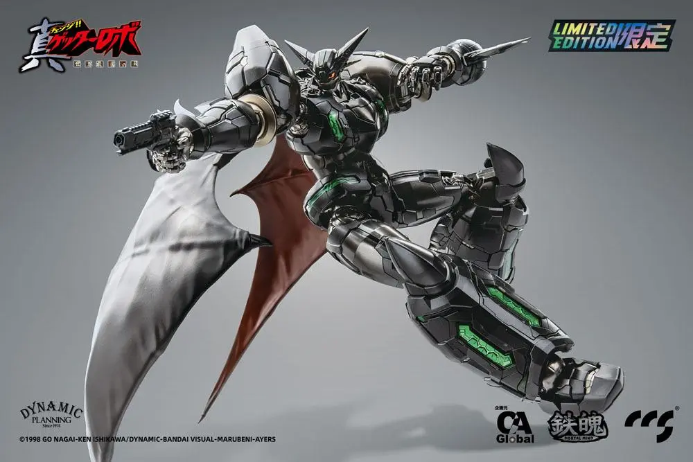 Getter Robo Armageddon Action Figure Shin Getter-1 Black Alloy 25 cm product photo