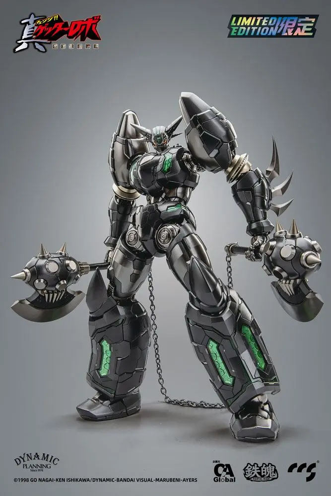 Getter Robo Armageddon Action Figure Shin Getter-1 Black Alloy 25 cm product photo