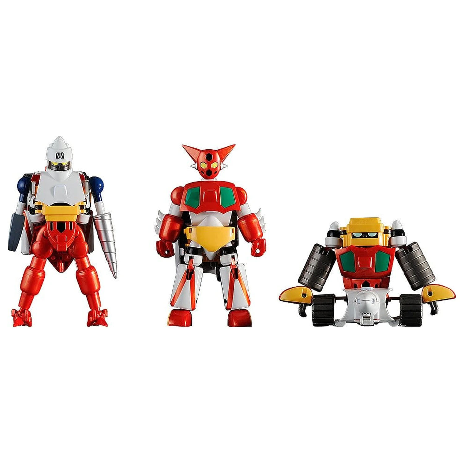 Getter Robo Action Figure 3-Pack Dynamic Change Getter Robo 12 cm product photo
