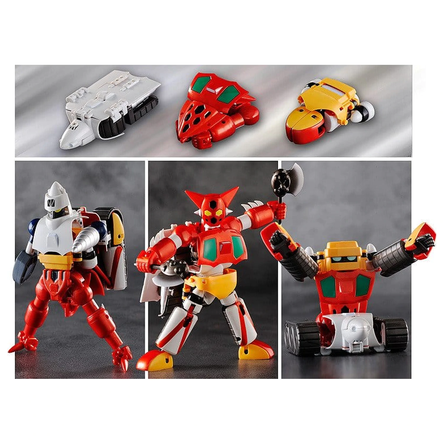 Getter Robo Action Figure 3-Pack Dynamic Change Getter Robo 12 cm product photo