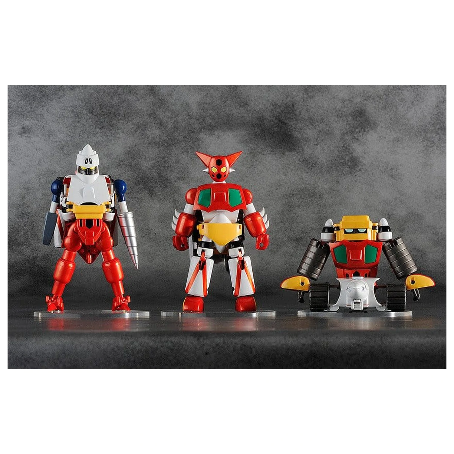 Getter Robo Action Figure 3-Pack Dynamic Change Getter Robo 12 cm product photo