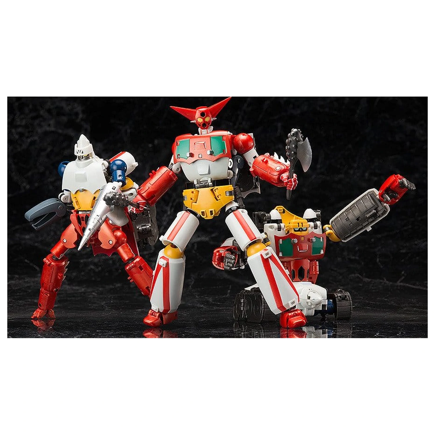 Getter Robo Dynamic Change R Action Figure Set (re-run) product photo