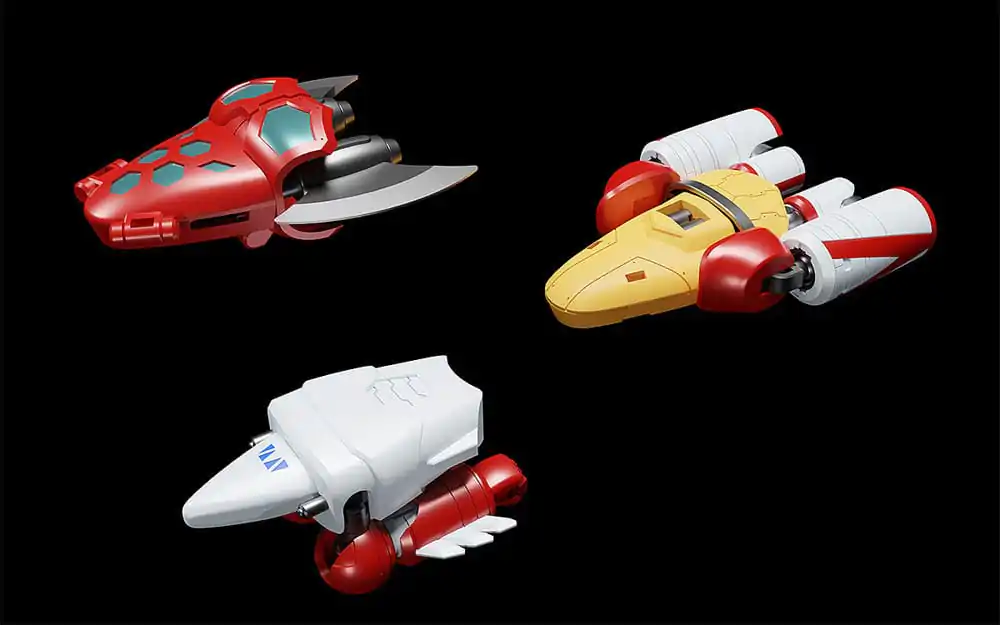 Getter Robo:The Last day Moderoid Miniature Plastic Model Kit Getter 1 Combining &amp; Transforming 11 cm product photo