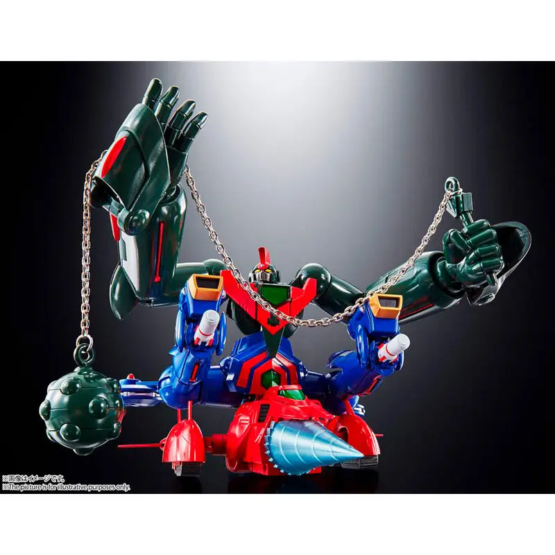 Getter Robot Go Soul of Chogokin Diecast Action Figure GX-96 Getter Robot Go 18 cm product photo