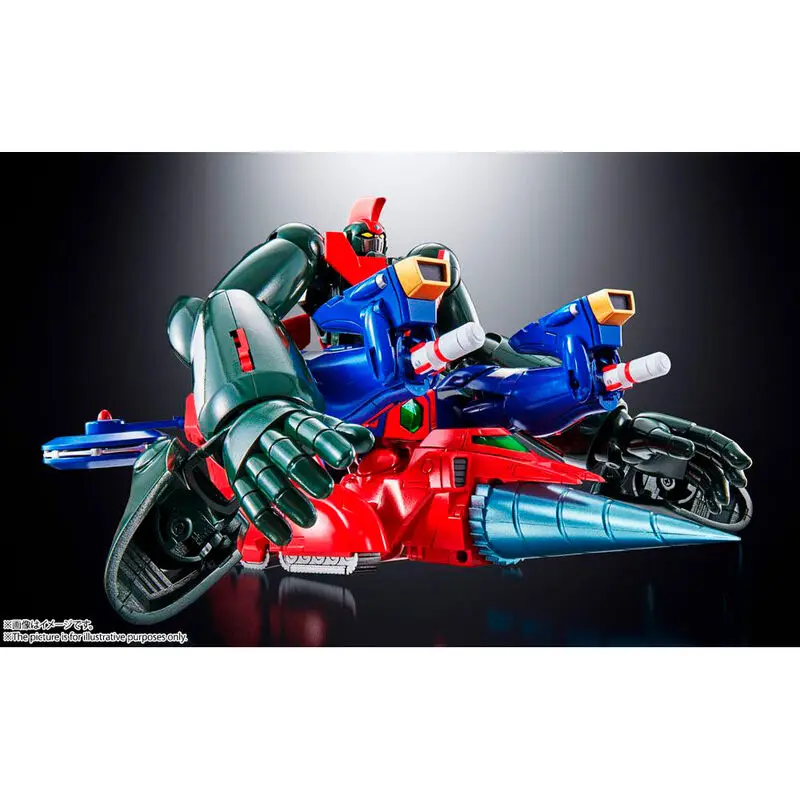 Getter Robot Go Soul of Chogokin Diecast Action Figure GX-96 Getter Robot Go 18 cm product photo