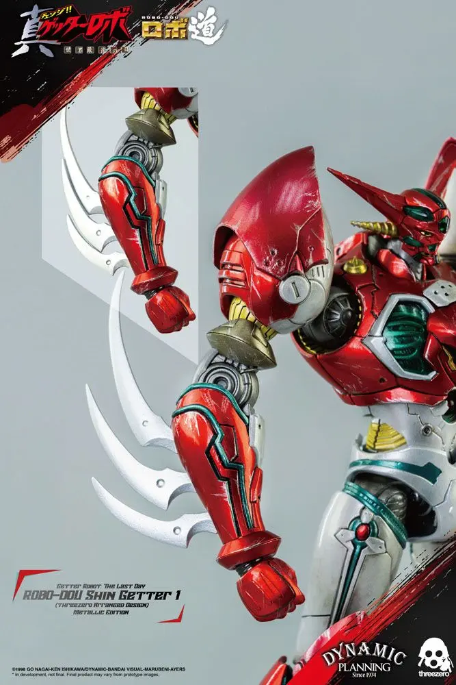 Getter Robot: The Last Day Robo-Dou Action Figure Shin Getter 1 Metallic Edition 23 cm product photo