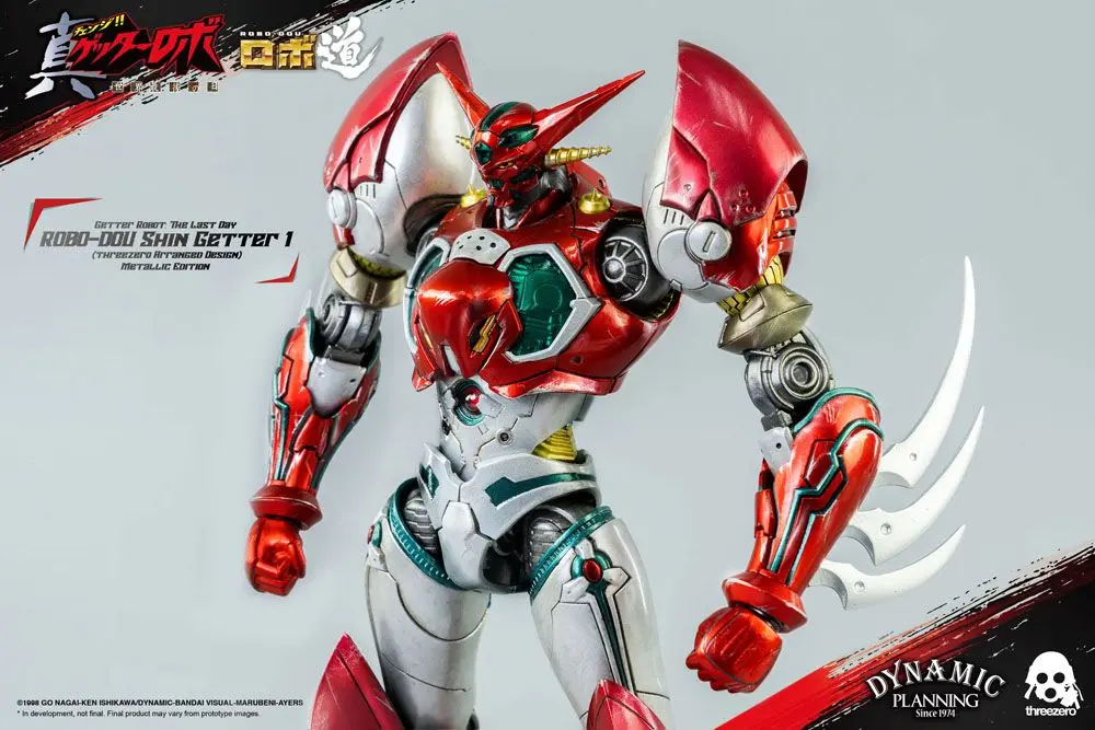 Getter Robot: The Last Day Robo-Dou Action Figure Shin Getter 1 Metallic Edition 23 cm product photo