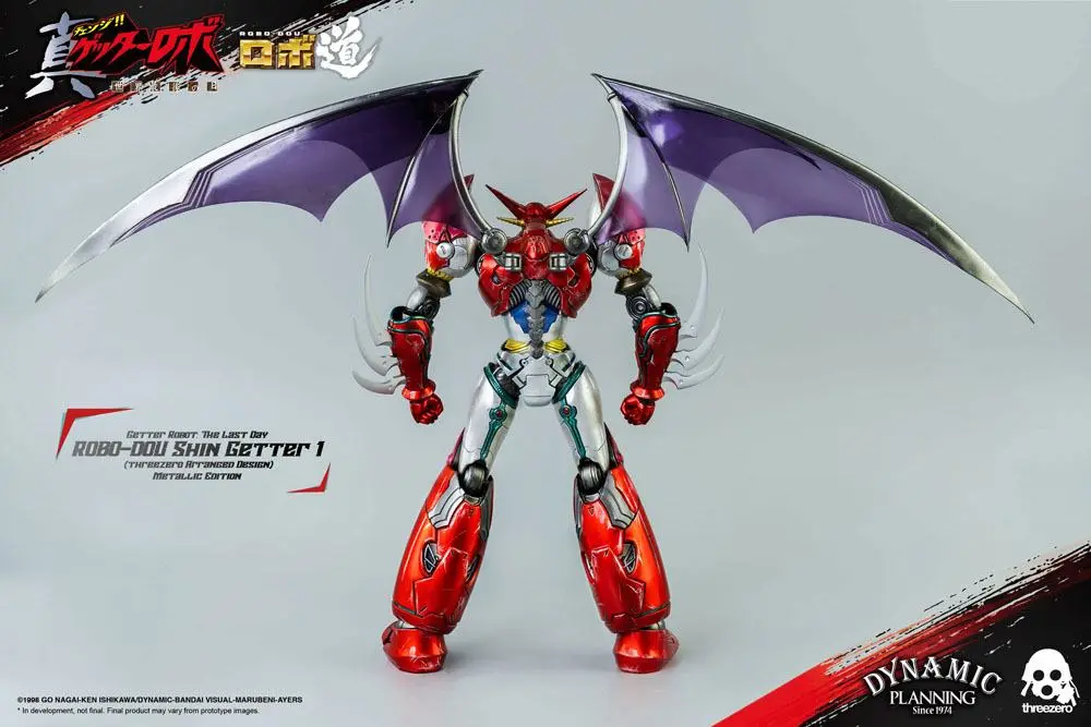 Getter Robot: The Last Day Robo-Dou Action Figure Shin Getter 1 Metallic Edition 23 cm product photo