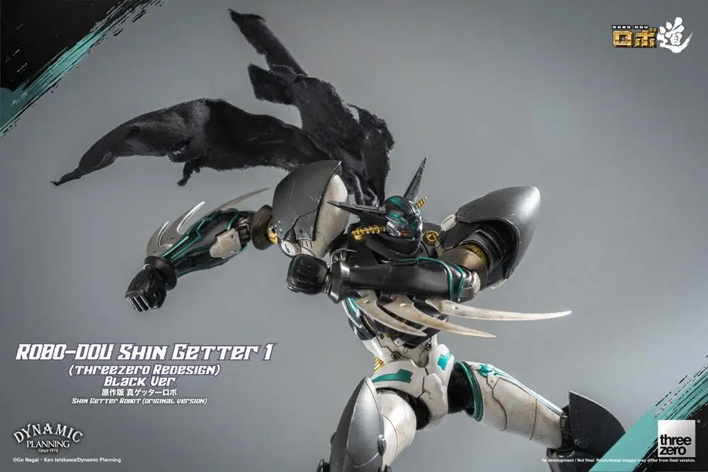 Getter Robot: The Last Day Robo-Dou Action Figure Shin Getter 1 Black Ver. 23 cm product photo