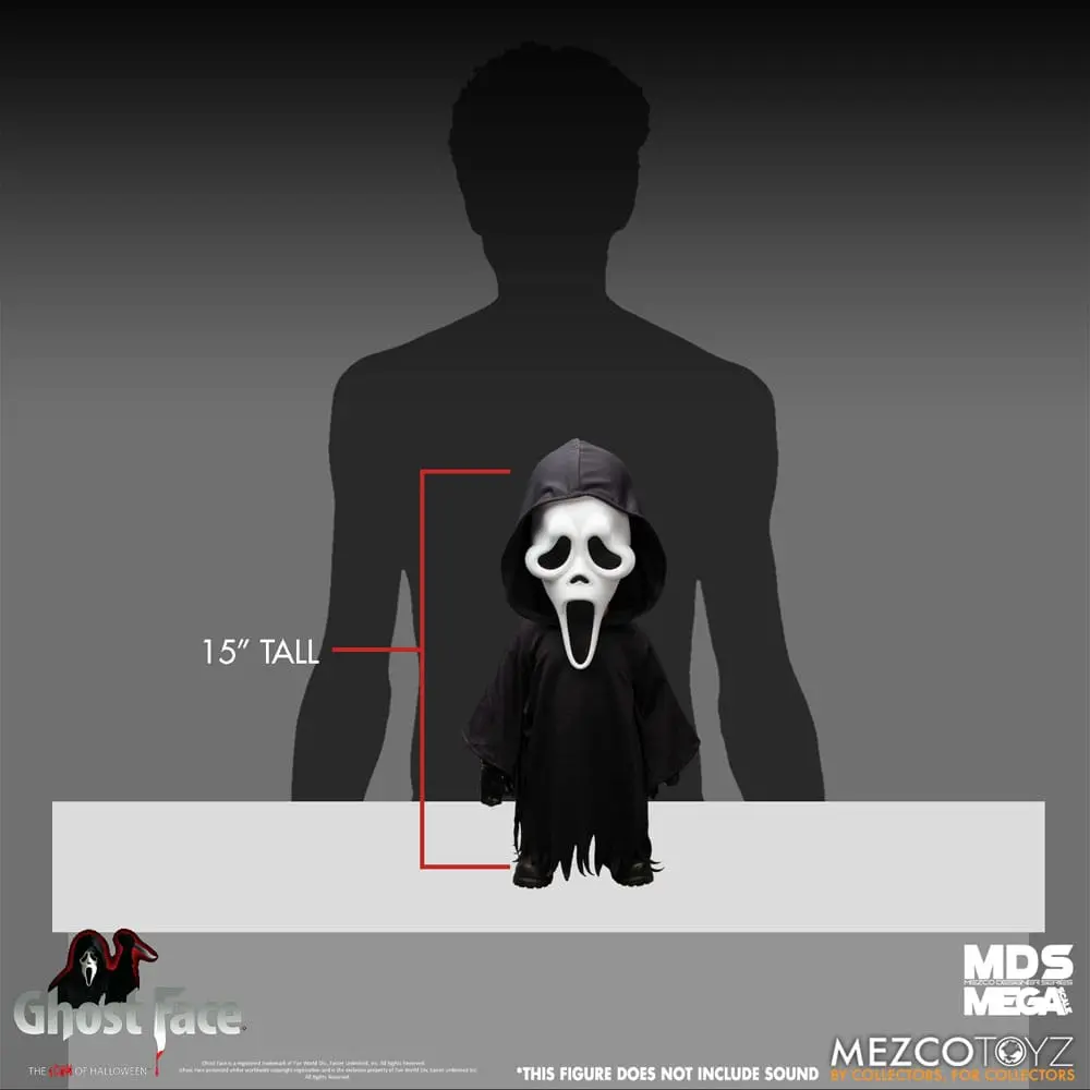 Ghost Face MDS Mega Scale Plush Doll Ghost Face 38 cm product photo