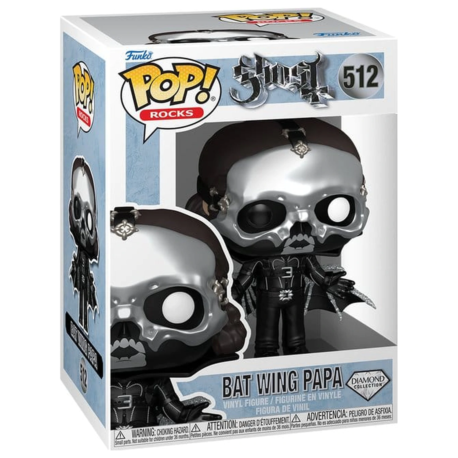 Ghost Funko POP! Rocks Vinyl Figure Glam Dracula (DGLT) 9 cm product photo
