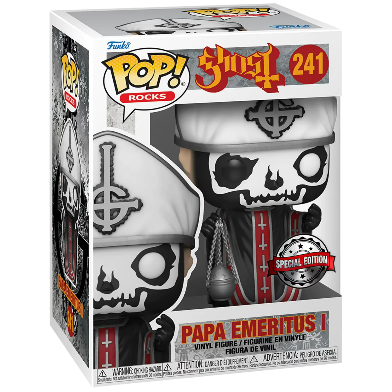 Ghost Funko POP! Rocks Vinyl Figure Papa Emeritus I(MT) 9 cm product photo