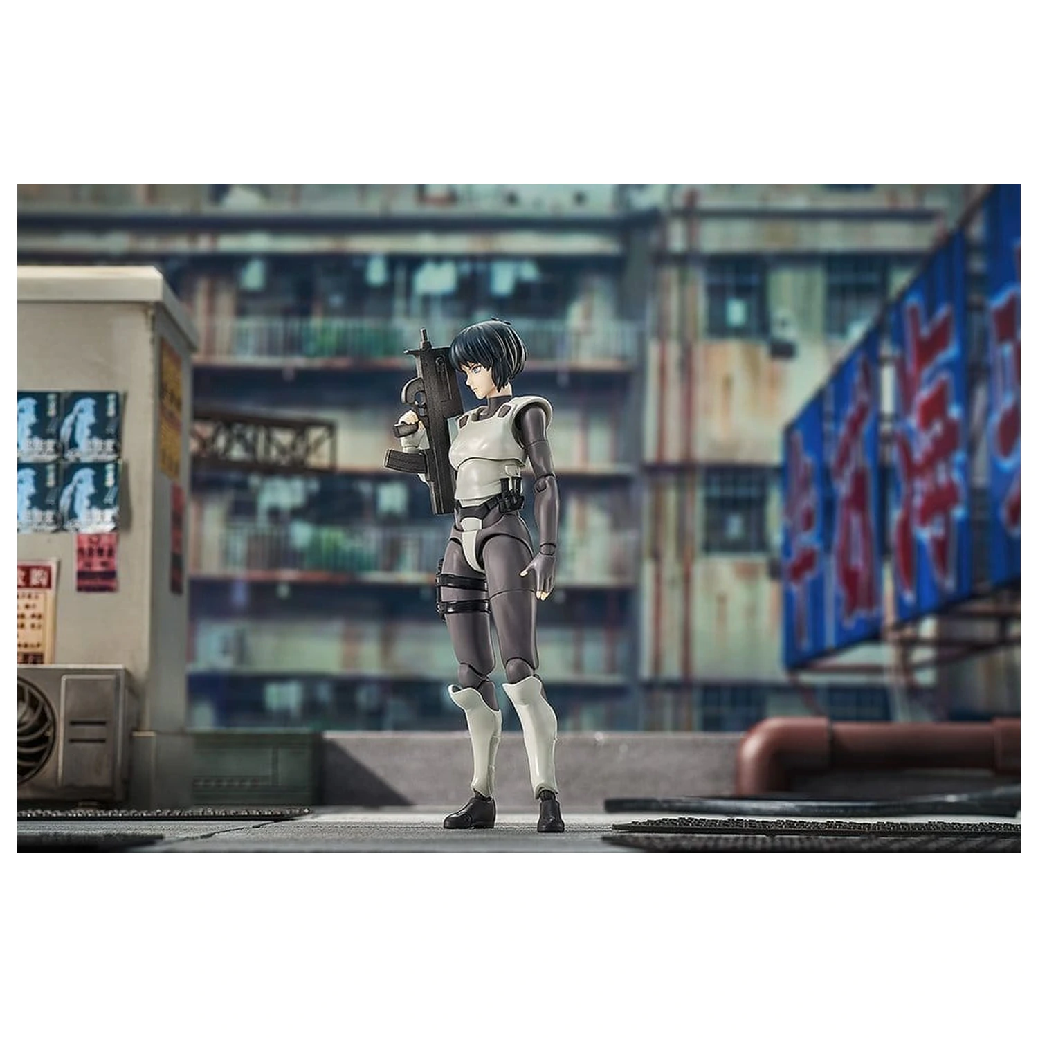 Ghost in the Shell (1995) Hyper Body Action Figure Motoko Kusanagi (Simple Armored Suit Ver.) 15 cm product photo