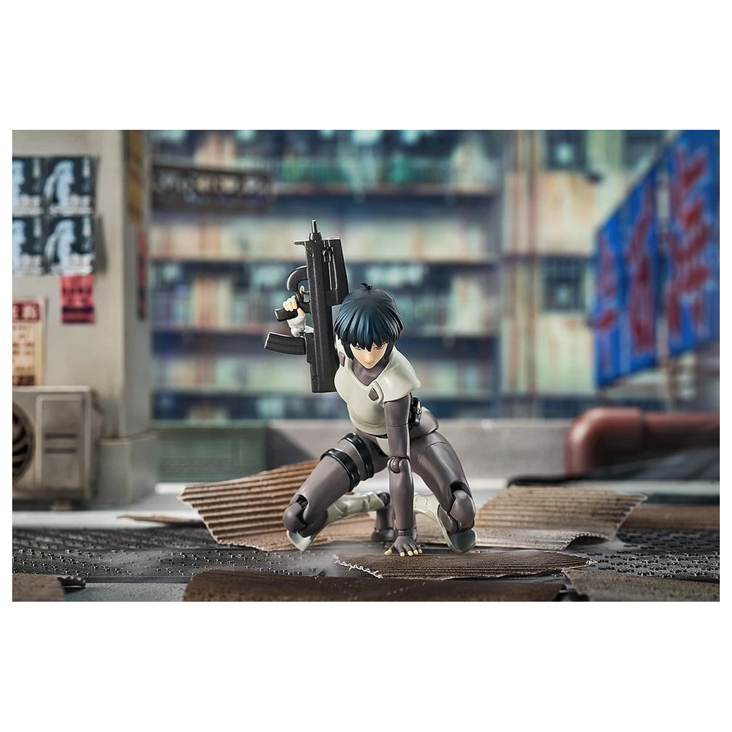 Ghost in the Shell (1995) Hyper Body Action Figure Motoko Kusanagi (Simple Armored Suit Ver.) 15 cm product photo