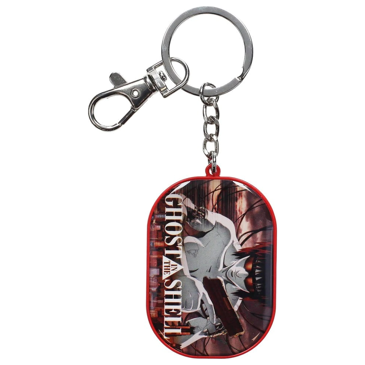 Ghost in the Shell  Armed Motoko metal keychain product photo