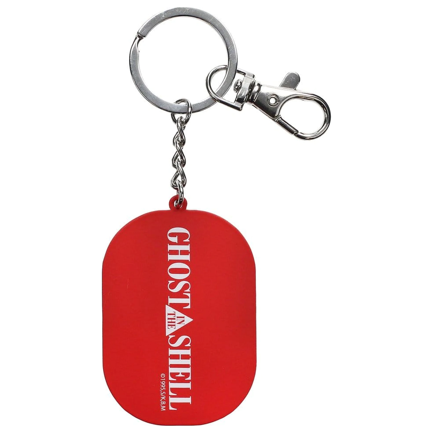 Ghost in the Shell  Armed Motoko metal keychain product photo