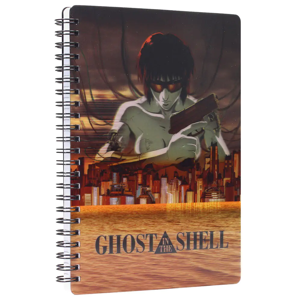 Ghost in the Shell Notebook with 3D-Effect City termékfotó