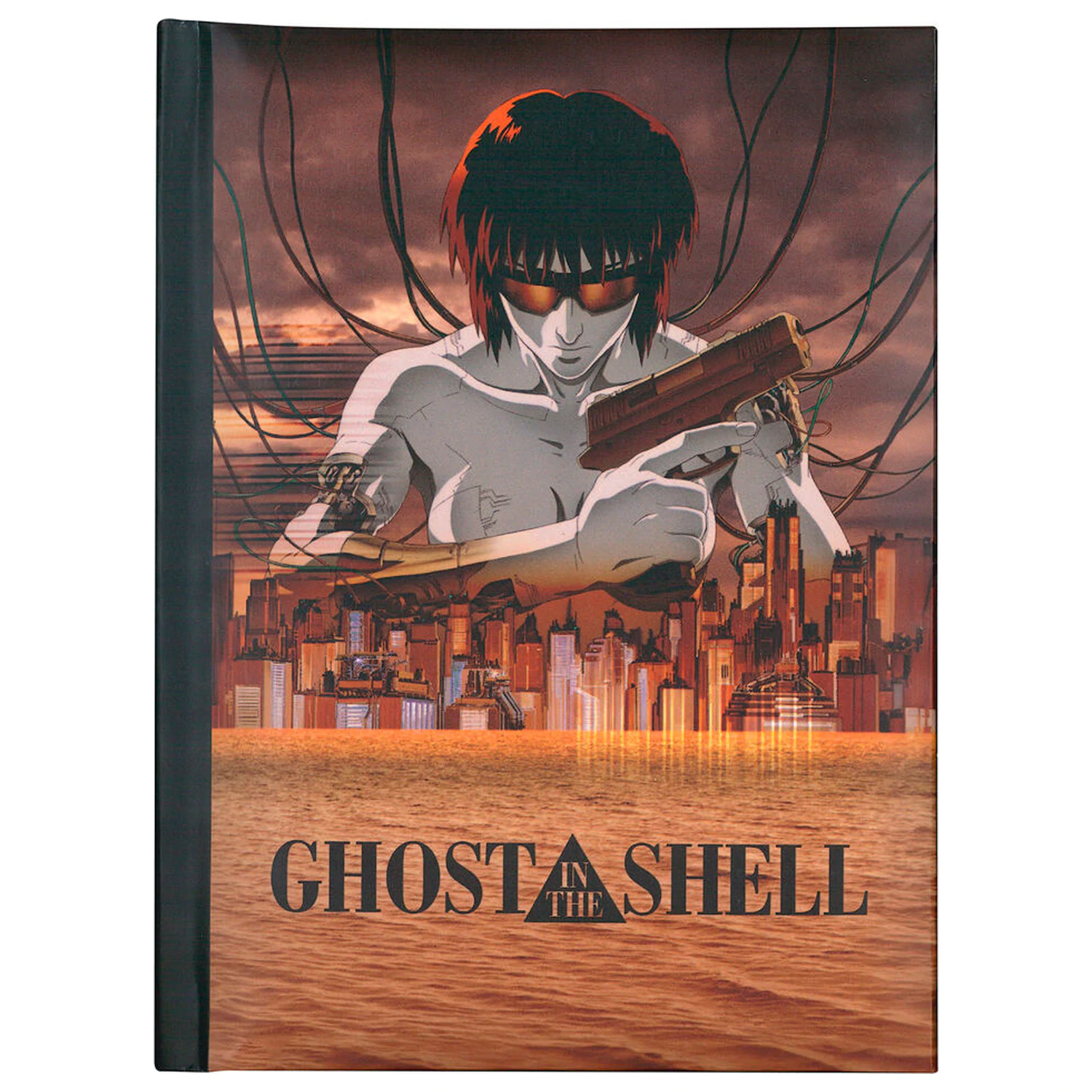 Ghost in the Shell City Notebook with light product photo