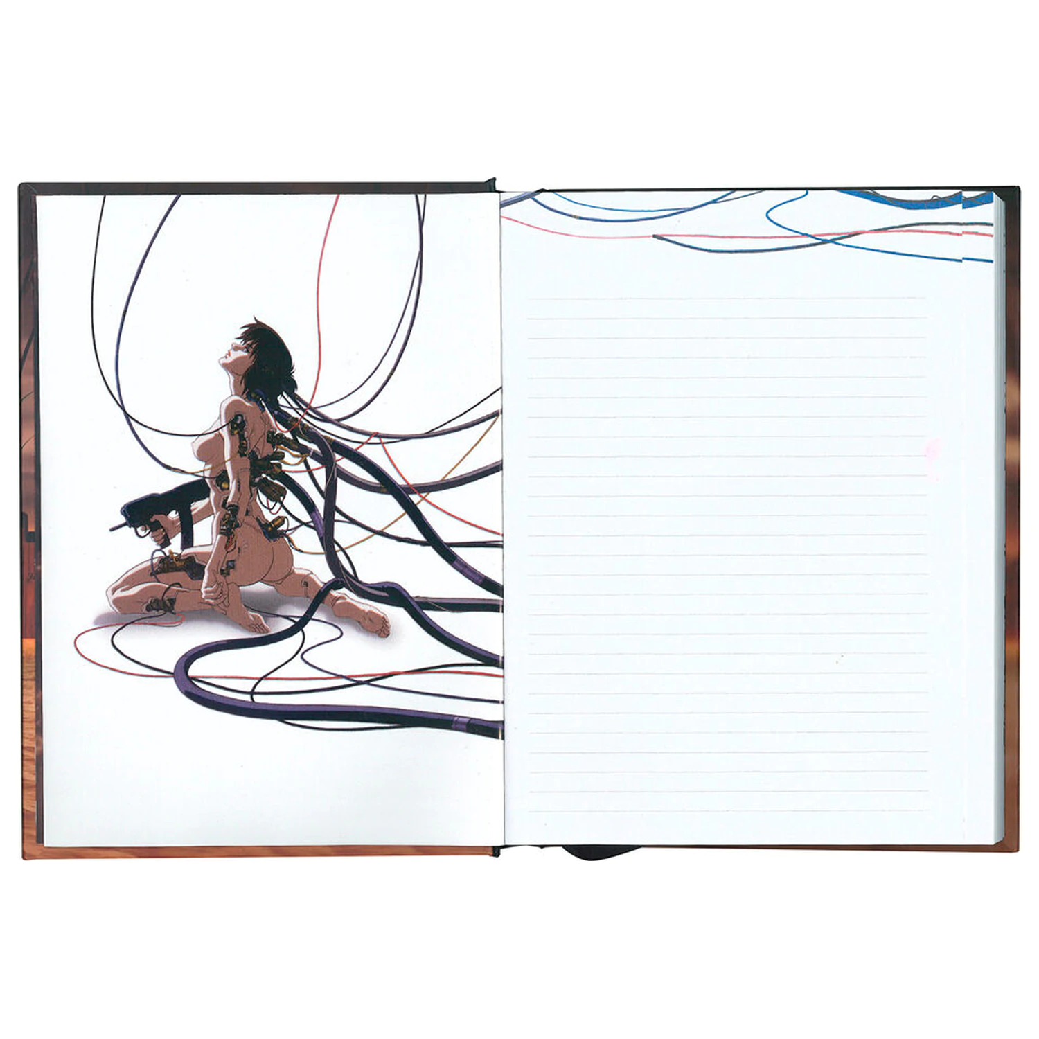 Ghost in the Shell City Notebook with light product photo