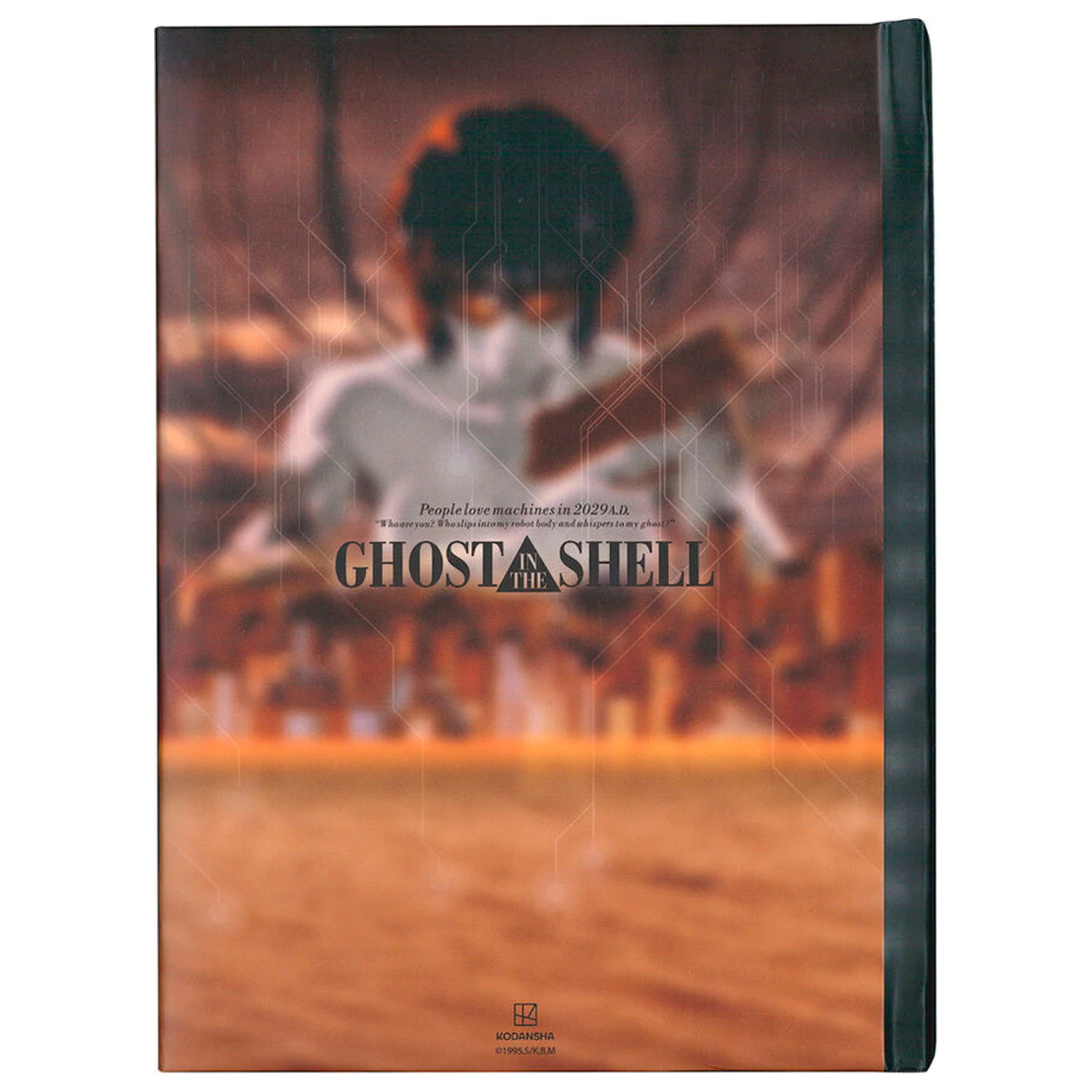 Ghost in the Shell City Notebook with light product photo
