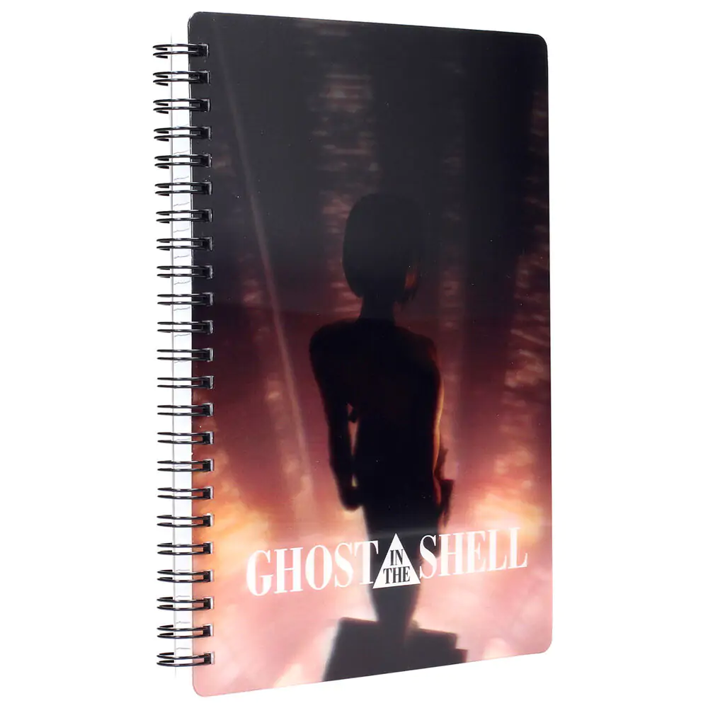 Ghost in the Shell Notebook with 3D-Effect Motoko Kusanagi Art termékfotó