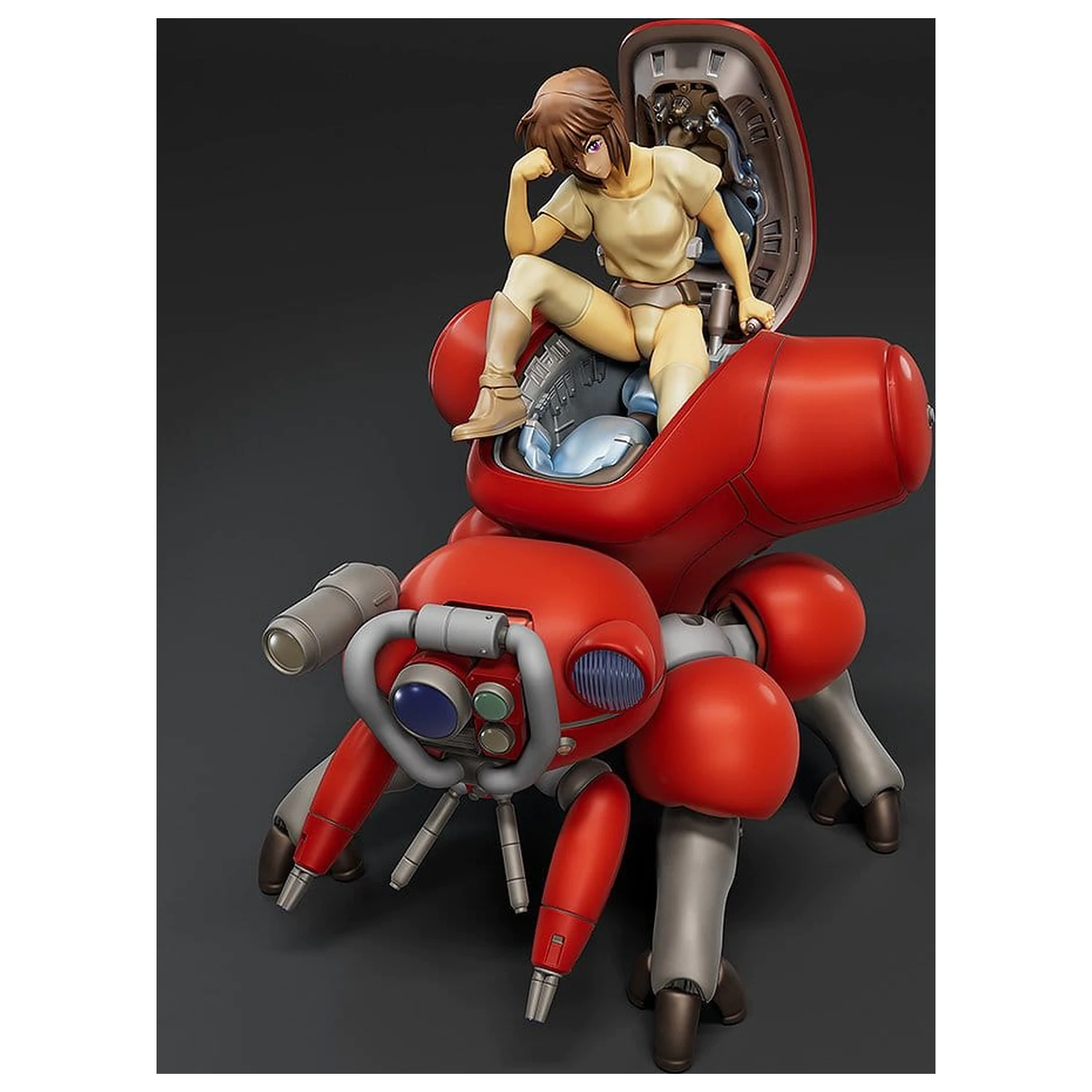 Ghost in the Shell PLAMAX minimum factory Plastic Model Kit Motoko Kusanagi with Fuchikoma 8 cm product photo