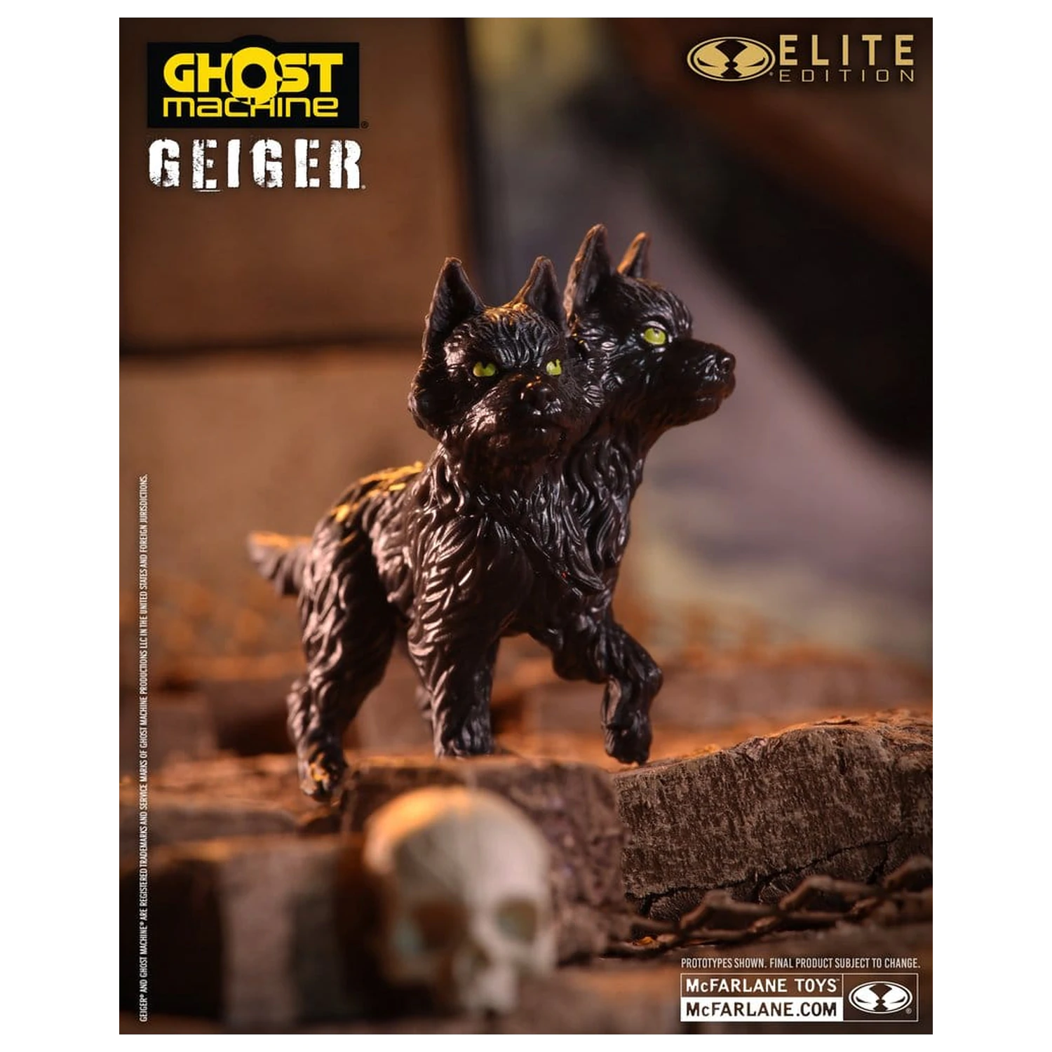 Ghost Machine McFarlane Elite Edition Deluxe Action Figure Geiger 18 cm product photo